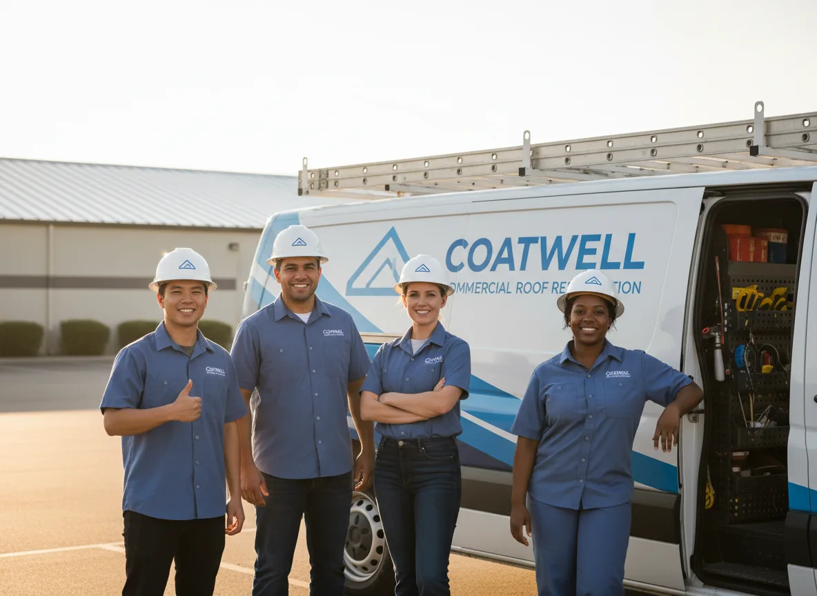 Commercial roof coating company in Denton, KY